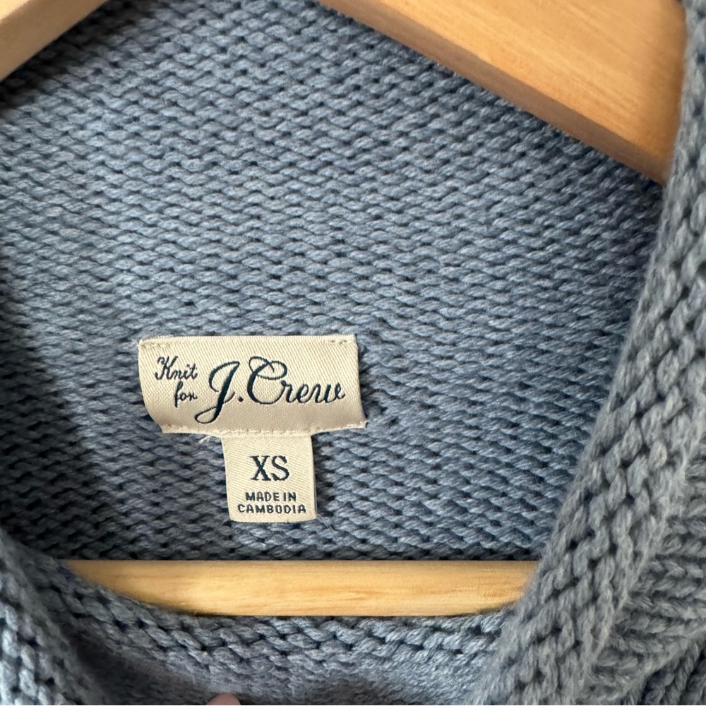 J. Crew Light Blue Turtleneck Sweater - Picture 3 of 5